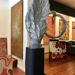 Wing- Stainless Steel Luxurysculpture - galleryCAS.com.au